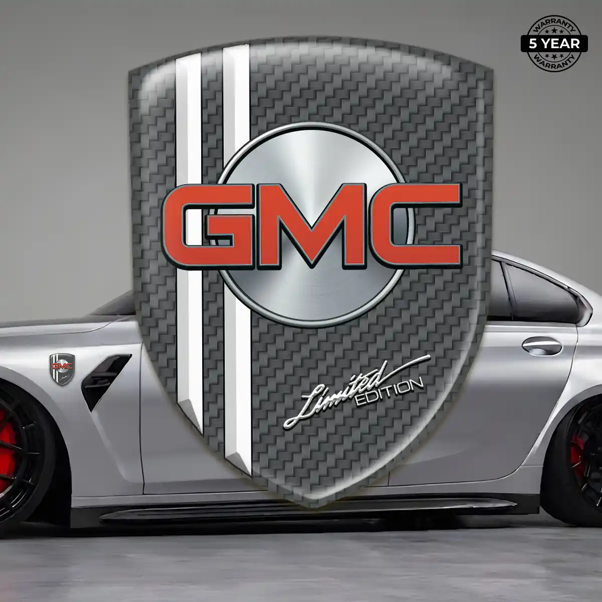GMC Domed Emblem Elite Finish