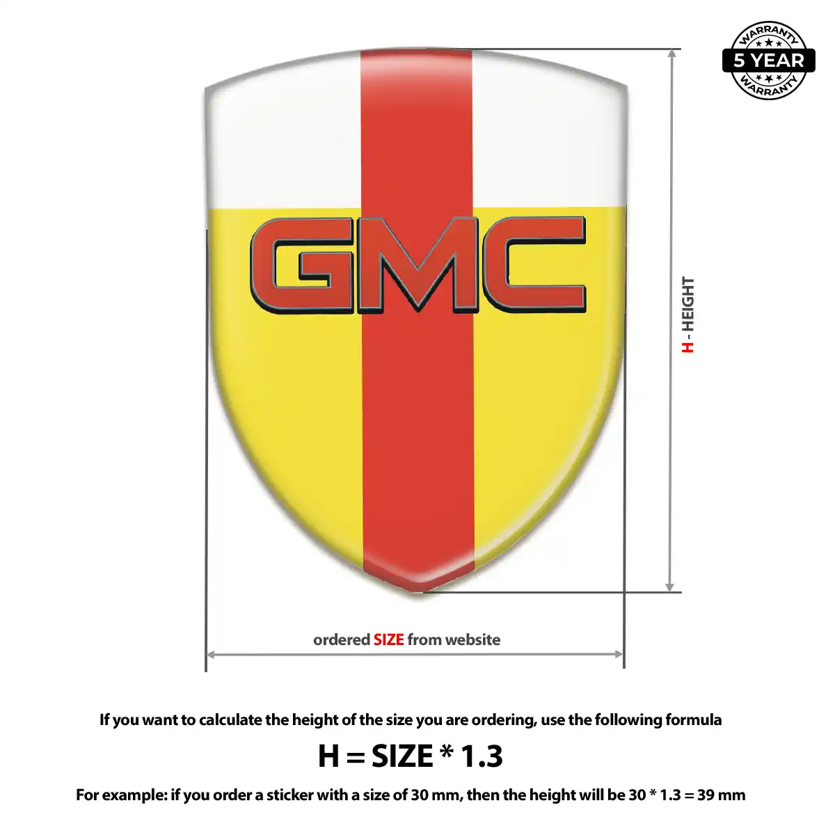 GMC Domed Emblem Exclusive Series