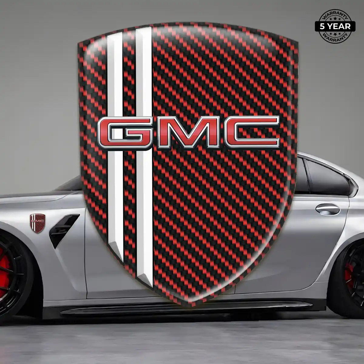 GMC Domed Emblem Resin Luxe