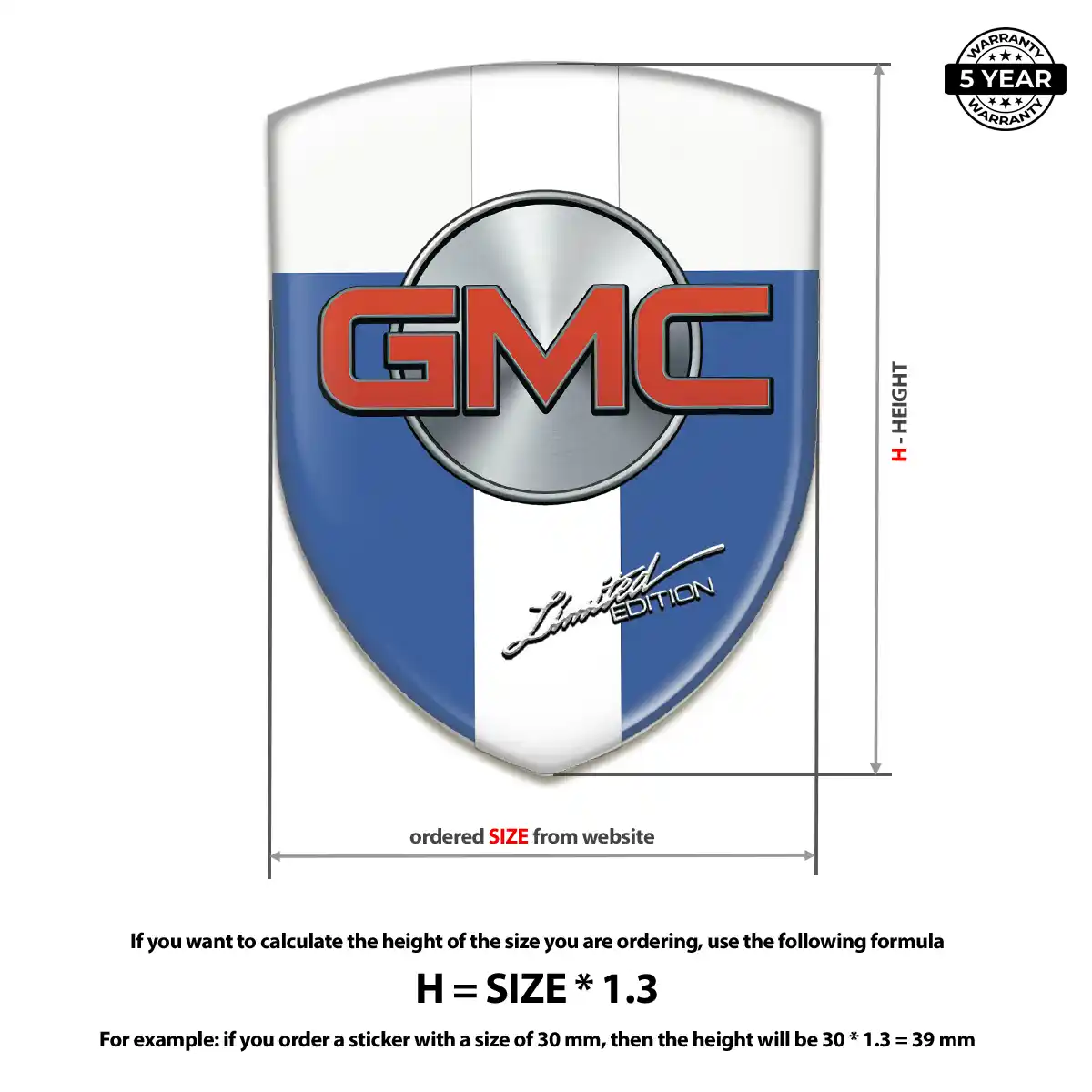 GMC Domed Emblem Superior Craft