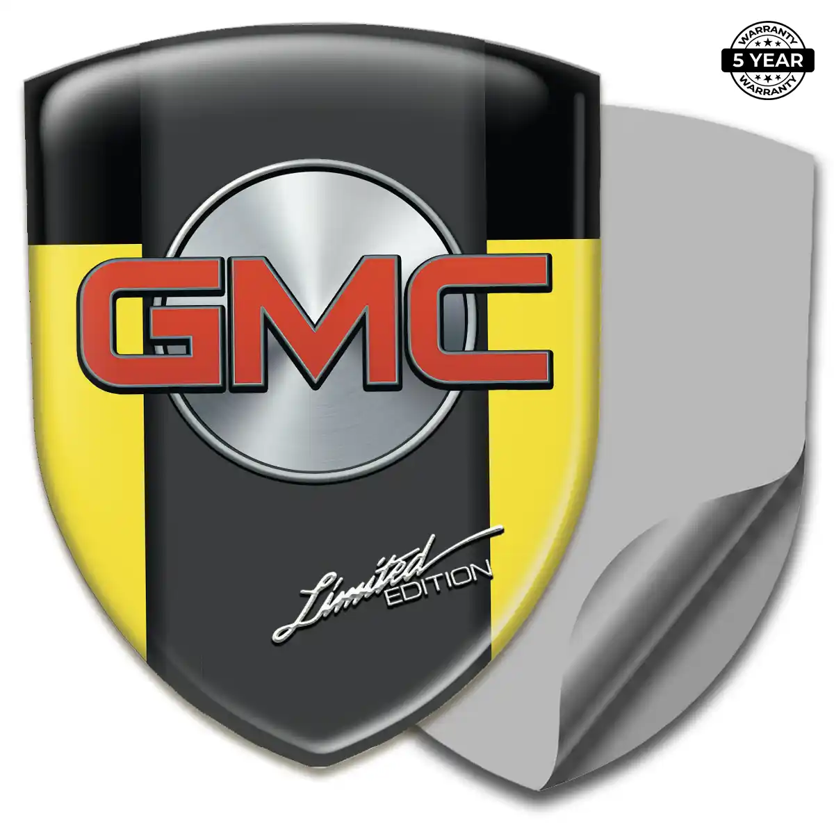 GMC Domed Logo Decal Deluxe Edition
