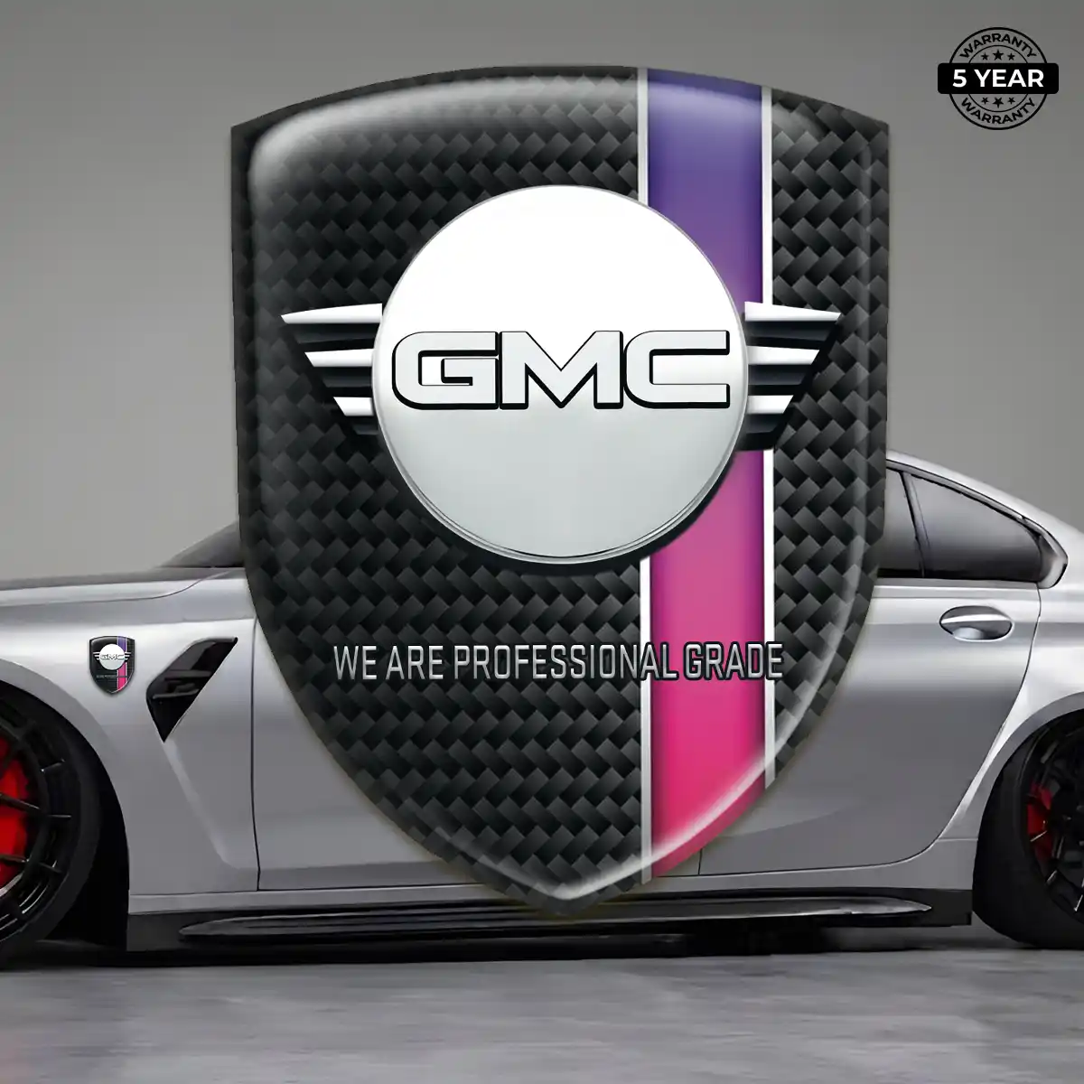 GMC Domed Logo Decal Elite Edition