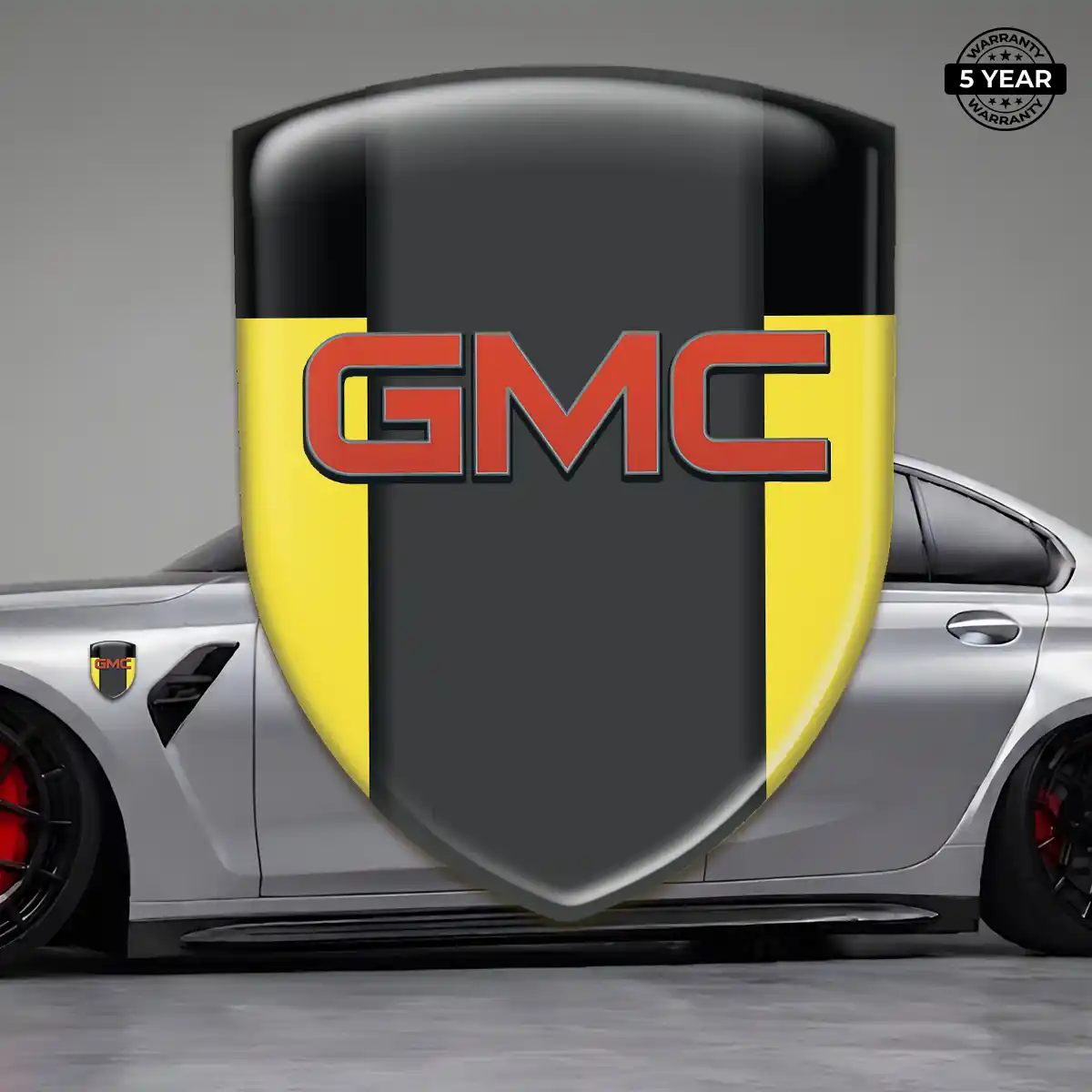 GMC Domed Logo Decal Elite Finish