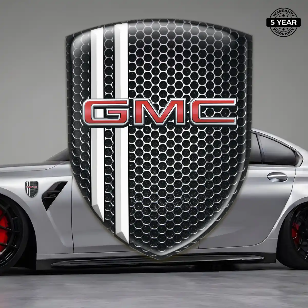 GMC Domed Logo Decal Noble Edition