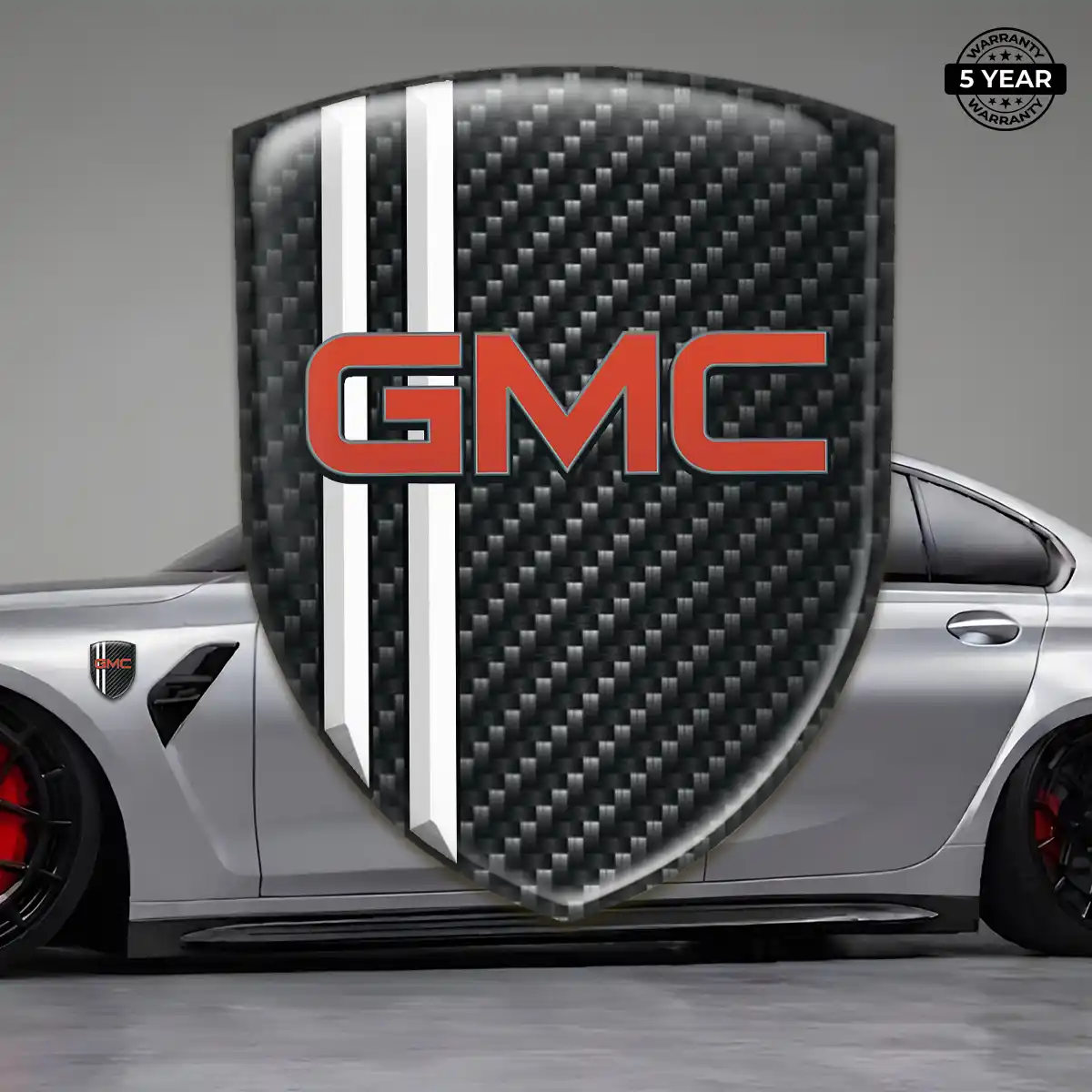 GMC Domed Logo Decal Premium Dome
