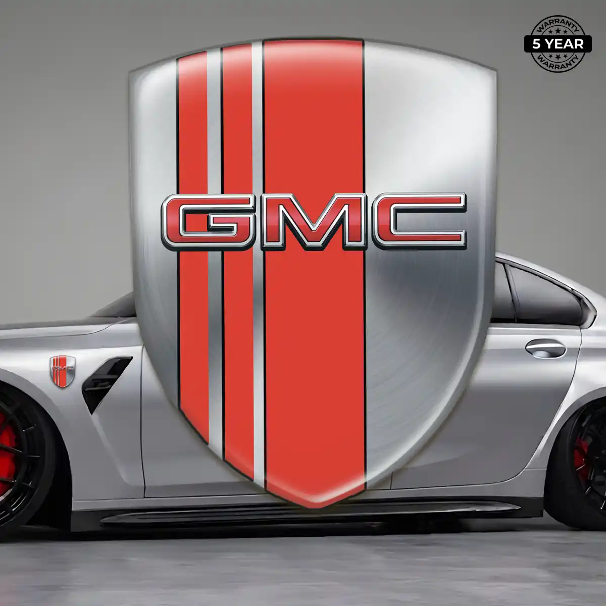 GMC Domed Logo Decal Prime Quality
