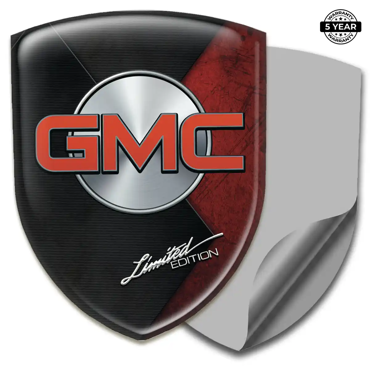 GMC Domed Logo Decal Refined Design