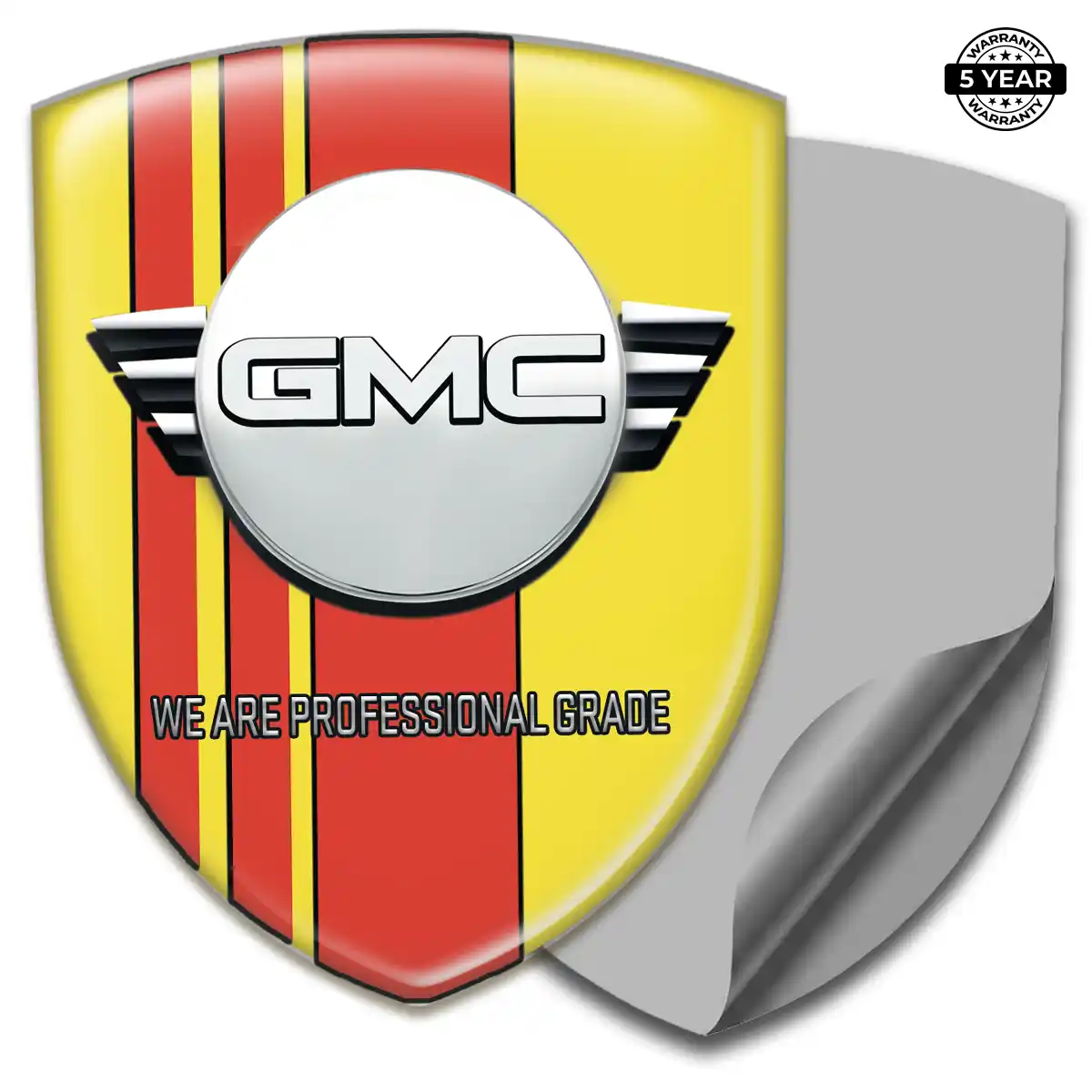 GMC Domed Logo Decal Resin Elite