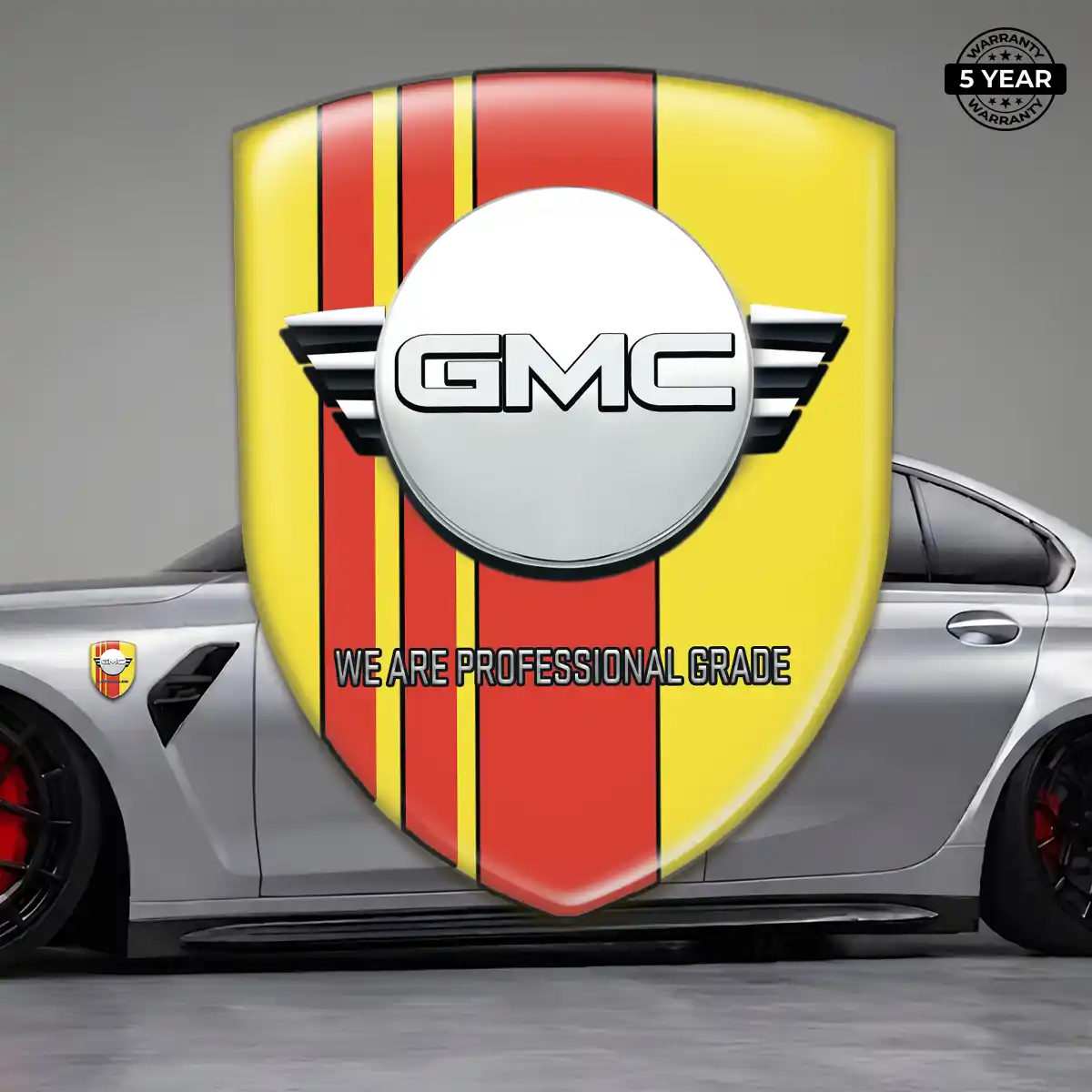 GMC Domed Logo Decal Resin Elite