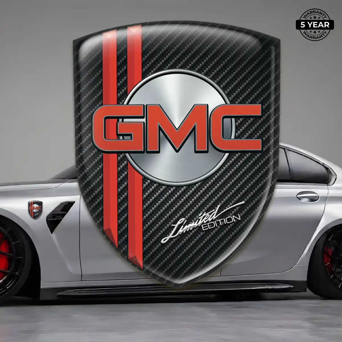GMC Domed Logo Decal Signature Grade