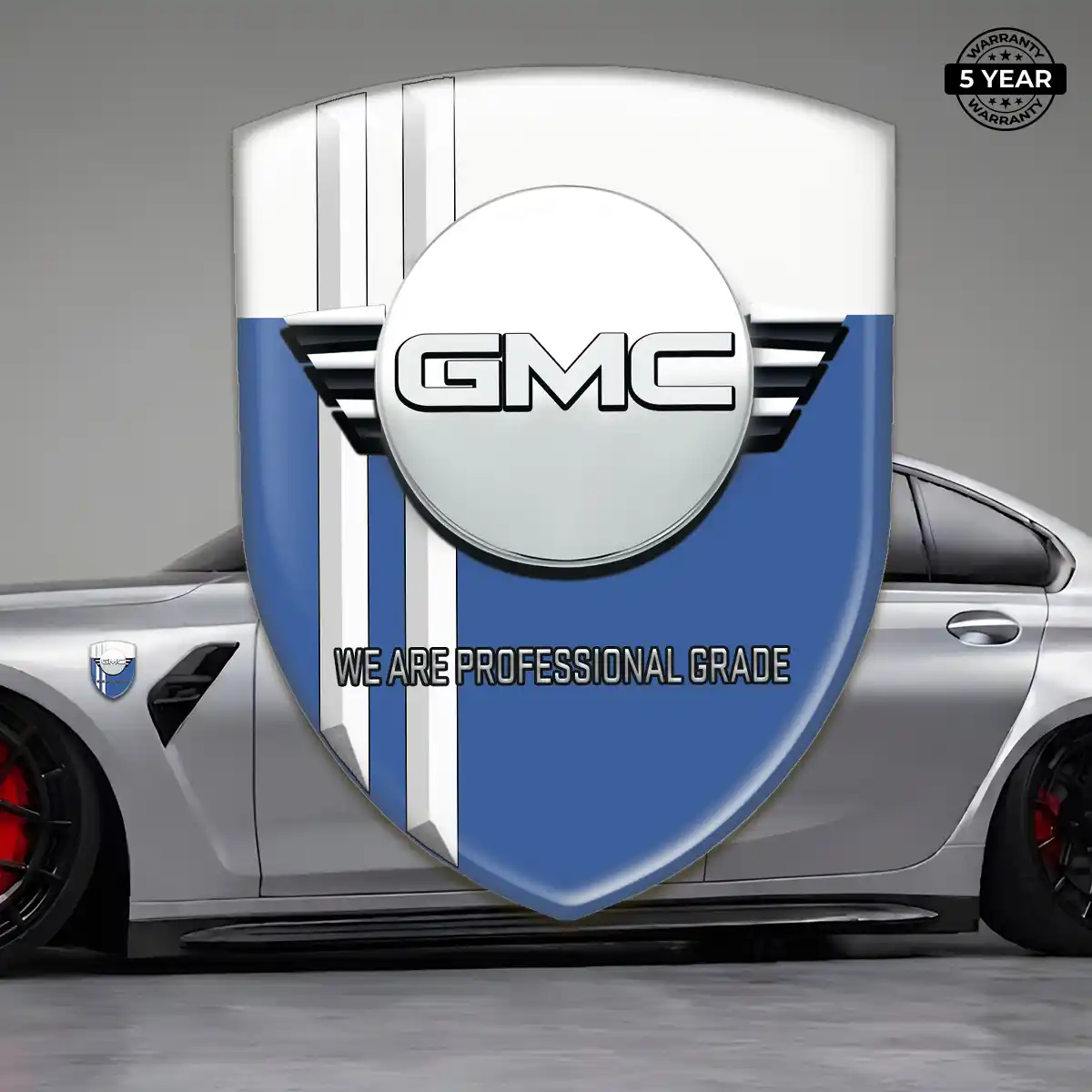 GMC Domed Logo Decal Sleek Style