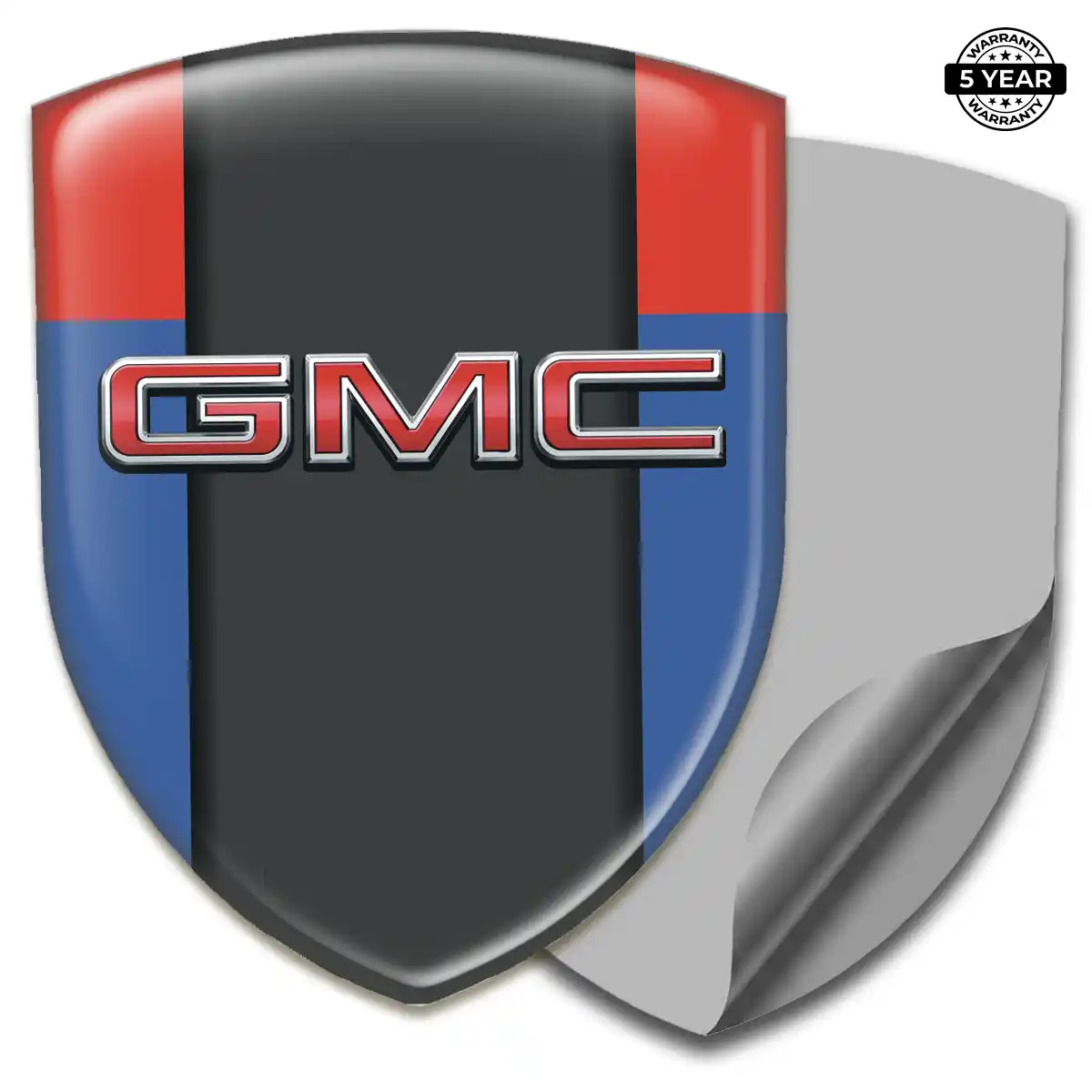 GMC Domed Logo Sticker Elite Edition