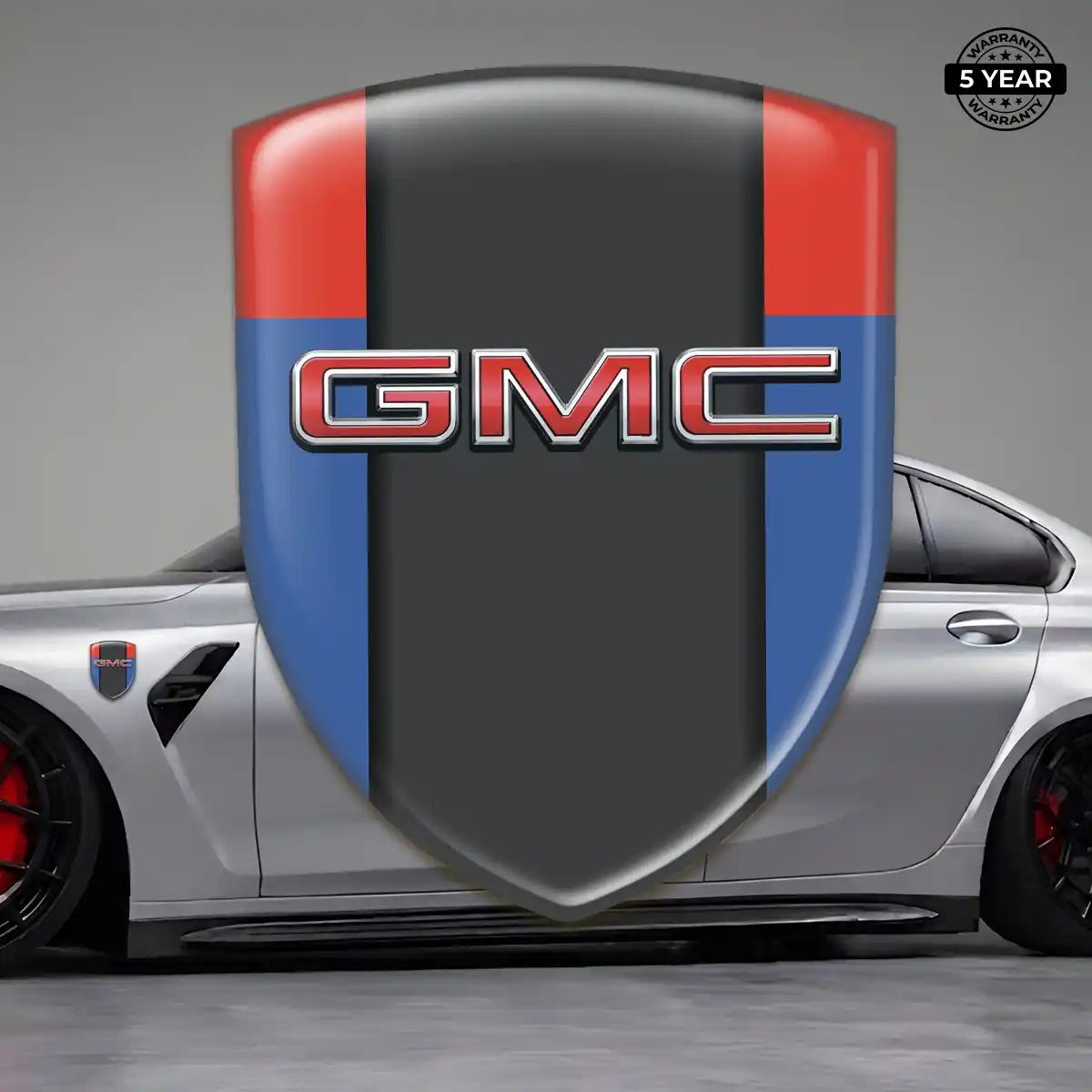 GMC Domed Logo Sticker Elite Edition