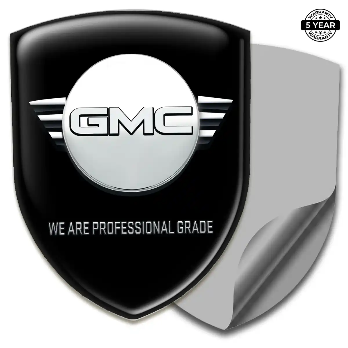 GMC Domed Logo Sticker Interior Luxe