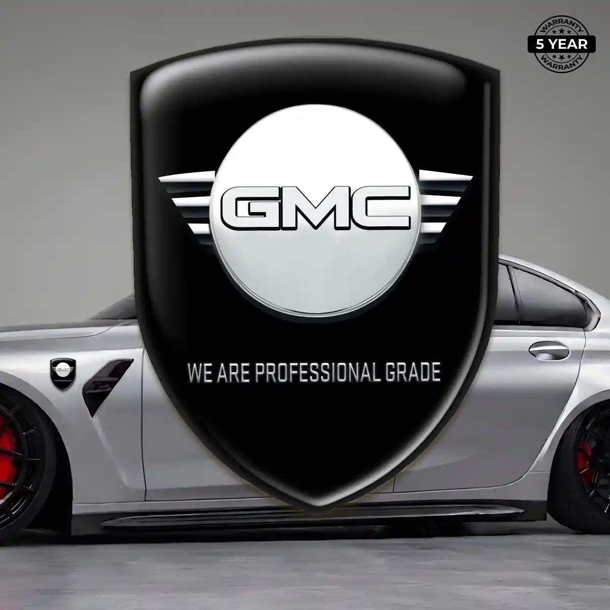 GMC Domed Logo Sticker Interior Luxe