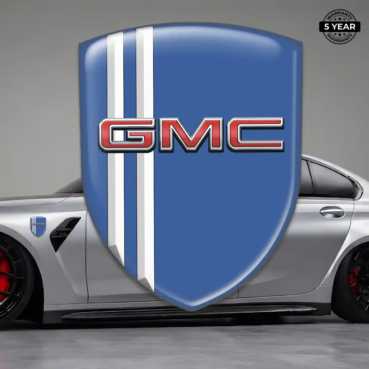GMC Domed Logo Sticker Noble Edition