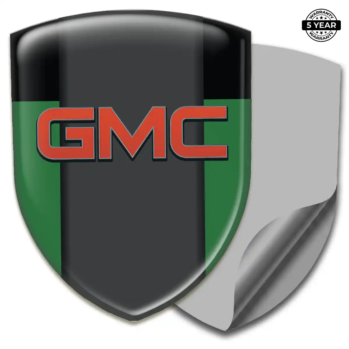 GMC Domed Logo Sticker Prime Quality