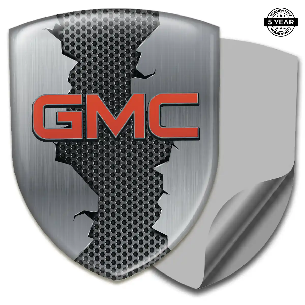 GMC Domed Logo Sticker Signature Grade