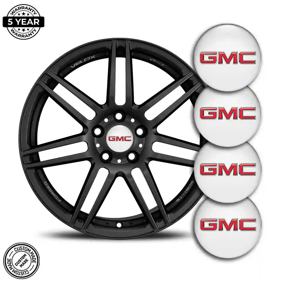 GMC Domed Sticker Self-Adhesive High Quality