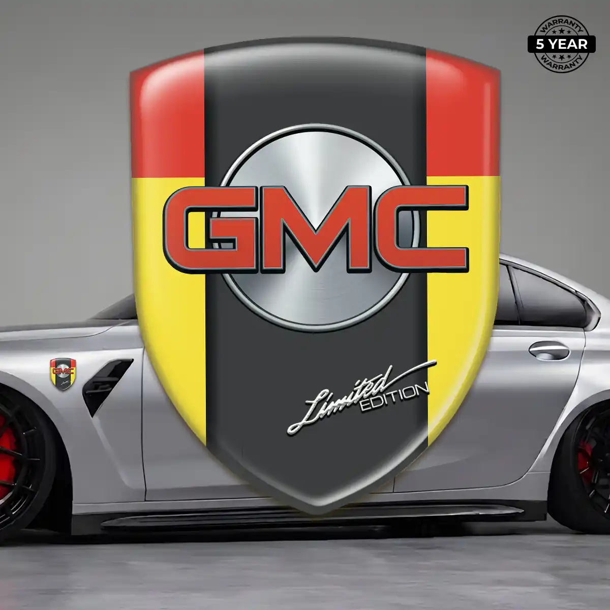 GMC Emblem Badge Logo Interior Luxe