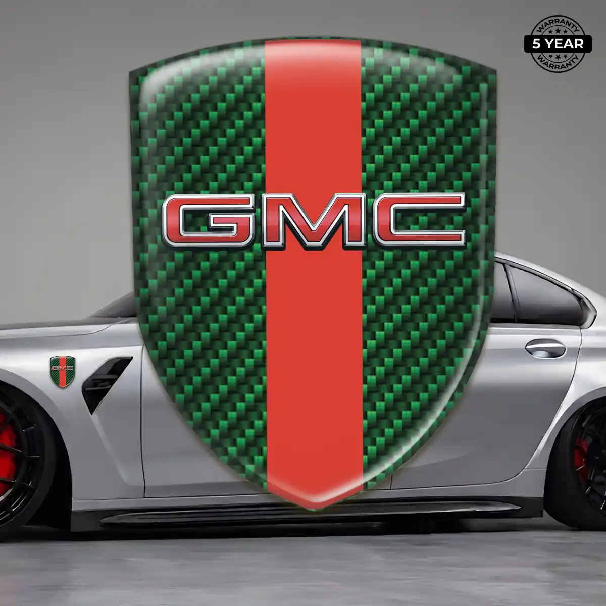 GMC Emblem Badge Logo Noble Edition