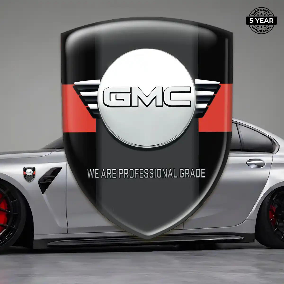 GMC Emblem Badge Logo Premium Dome