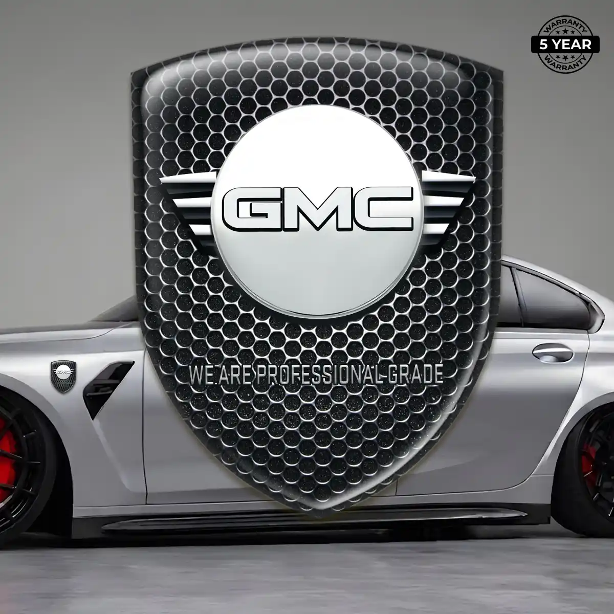 GMC Emblem Badge Logo Prestige Line