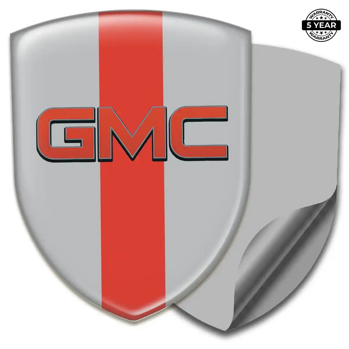 GMC Emblem Badge Logo Refined Design