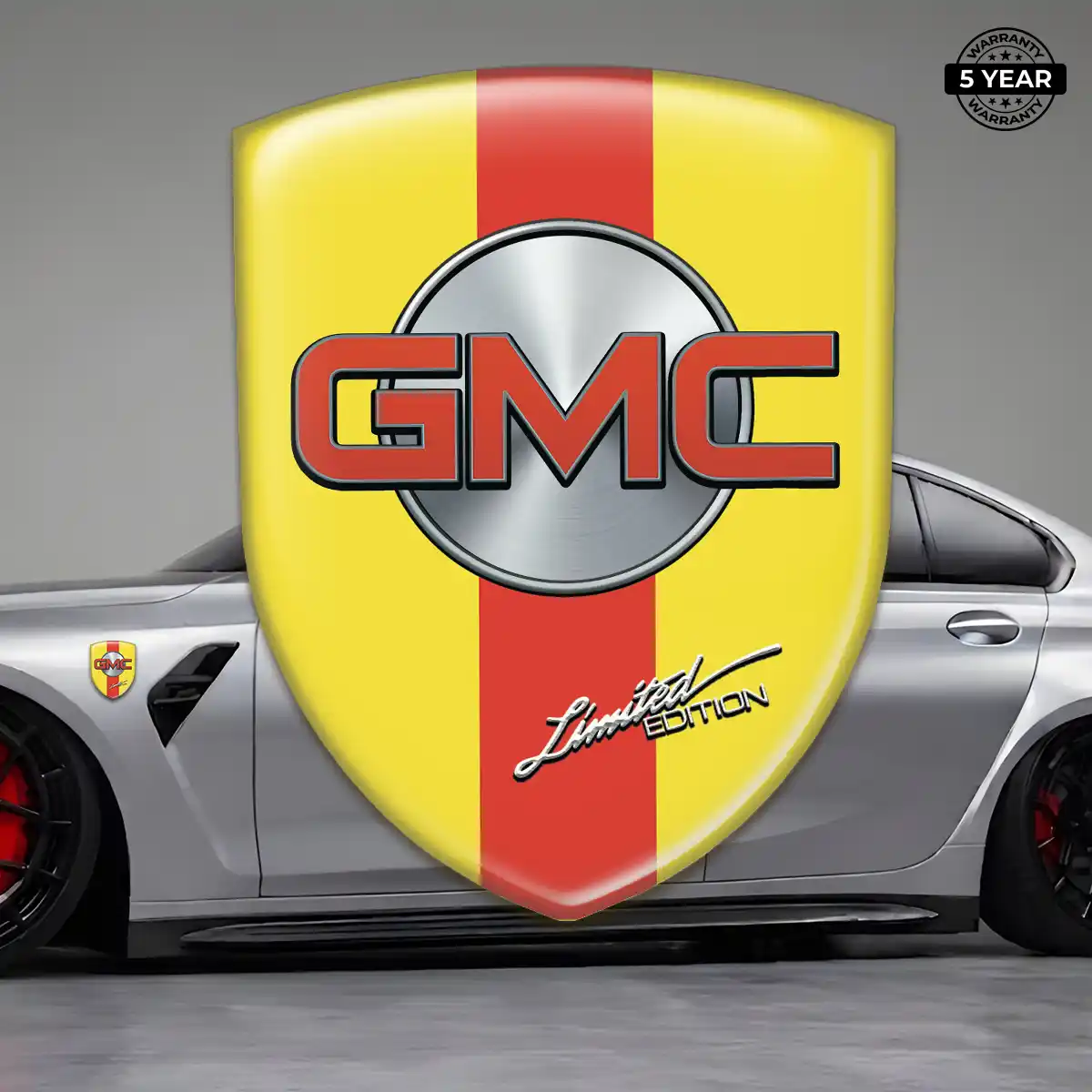 GMC Emblem Badge Logo Signature Grade