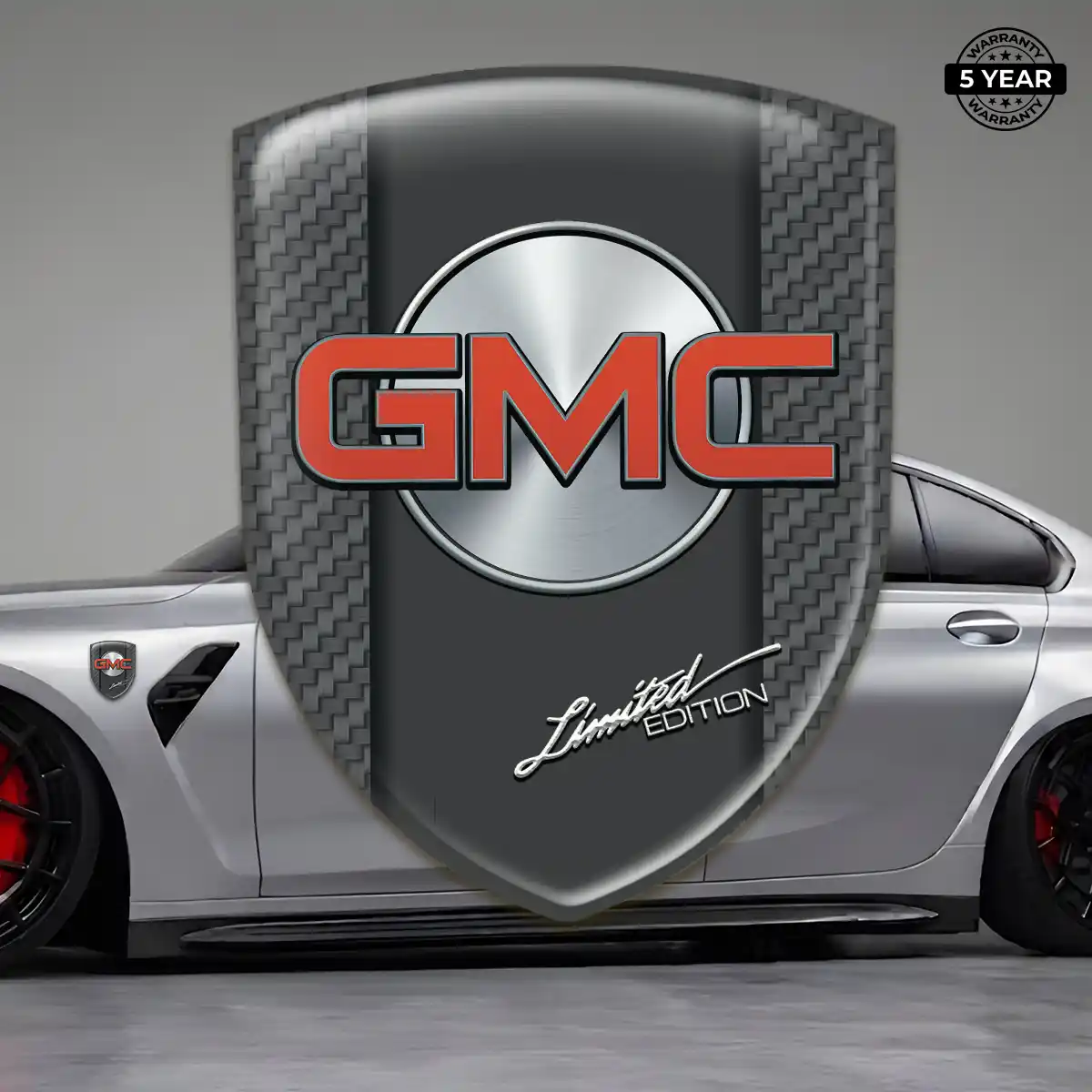 GMC Emblem Badge Premium Dome