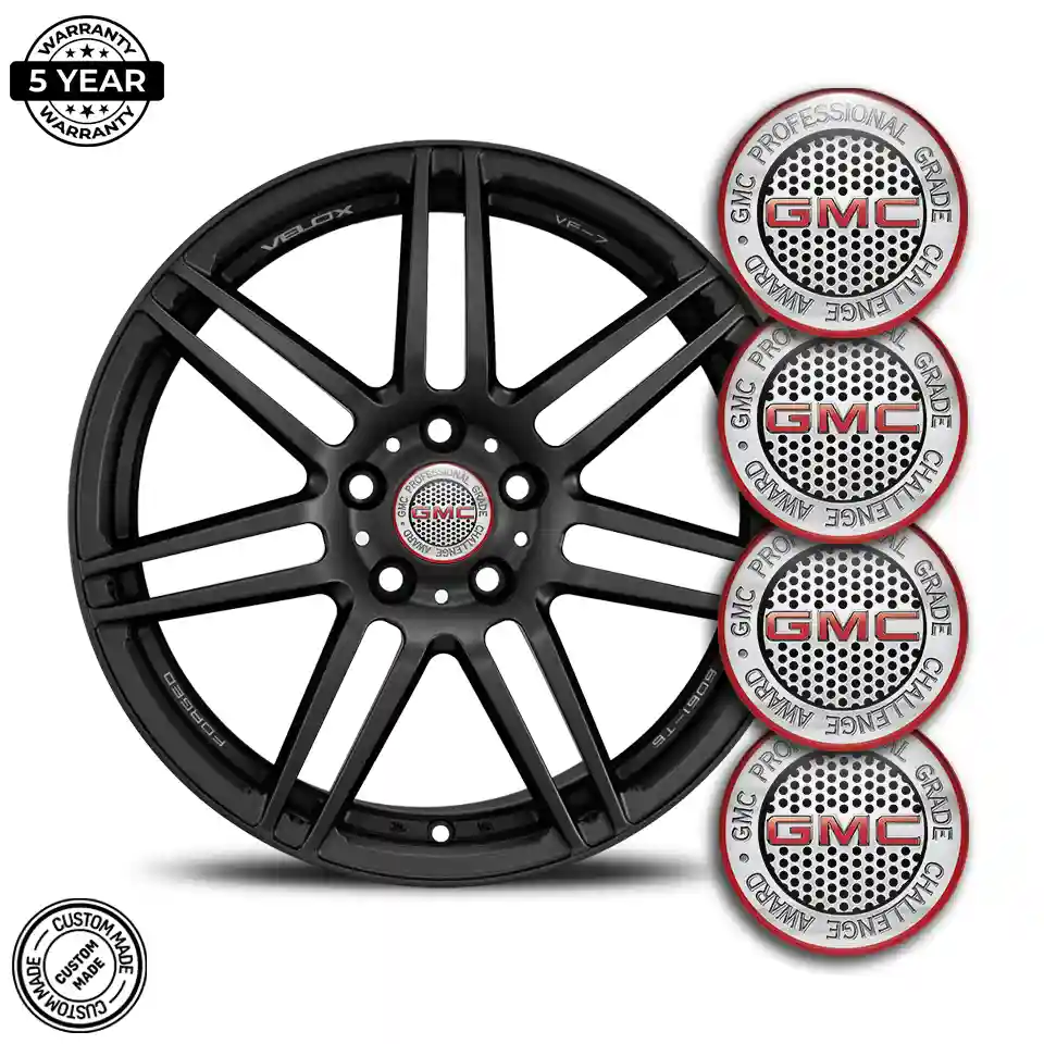 GMC Emblem Badge Self-Adhesive Stylish Design