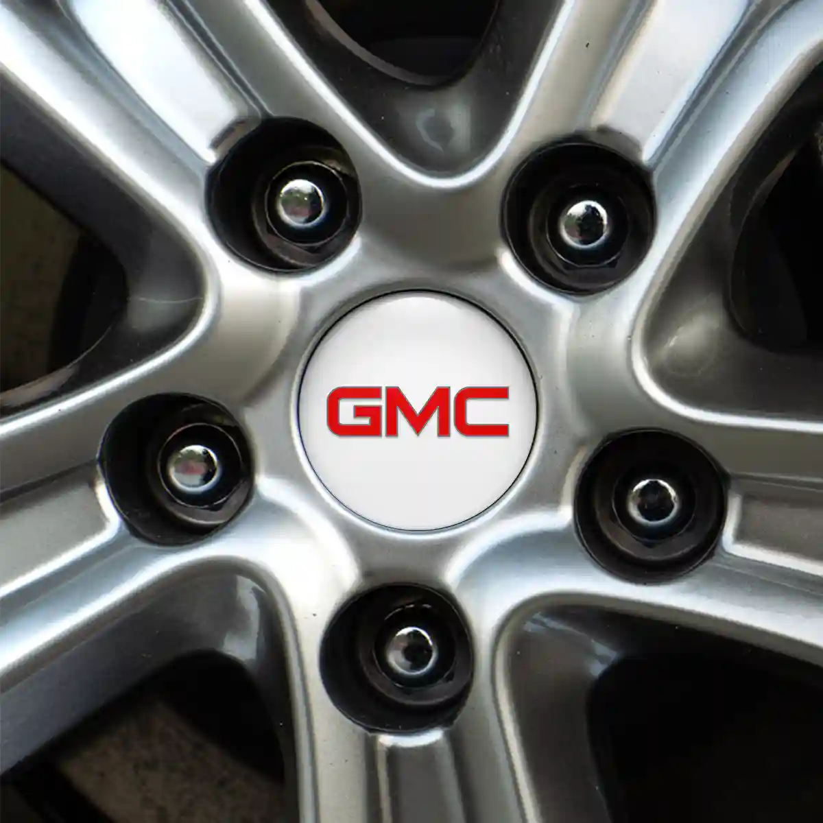 GMC Emblem Center Hub Cap Self-Adhesive Stylish Design