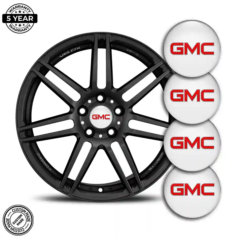 GMC Emblem Center Hub Cap Self-Adhesive Stylish Design