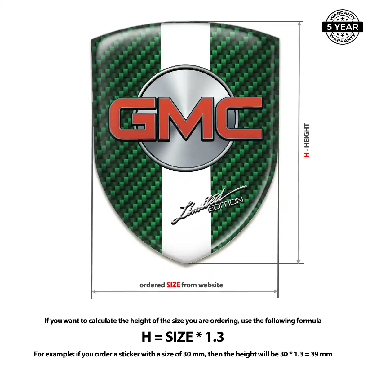 GMC Emblem Crest Elite Edition