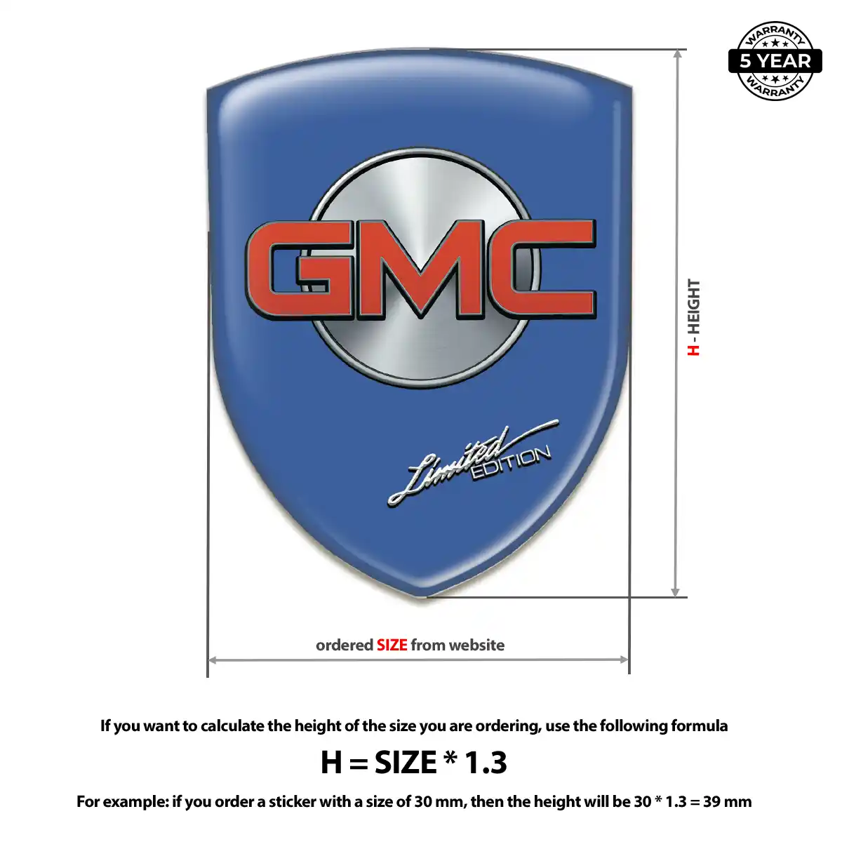 GMC Emblem Crest Exclusive Series
