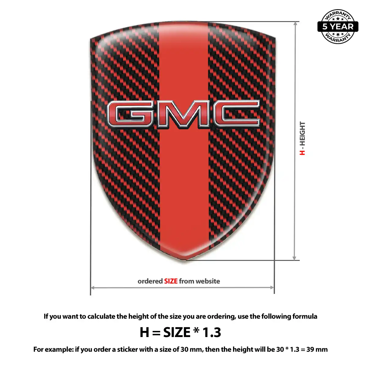 GMC Emblem Crest Interior Luxe