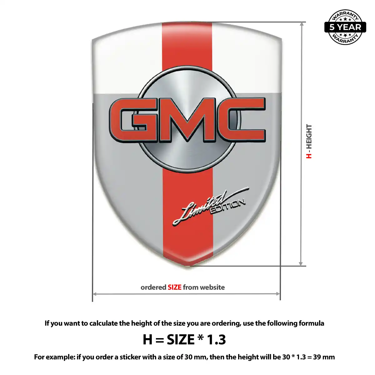 GMC Emblem Crest Noble Edition