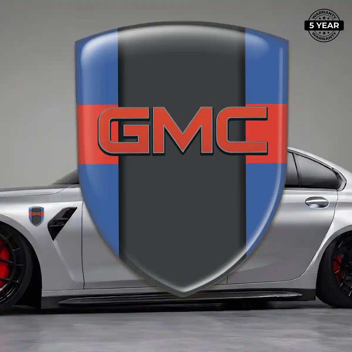 GMC Emblem Crest Premium Dome