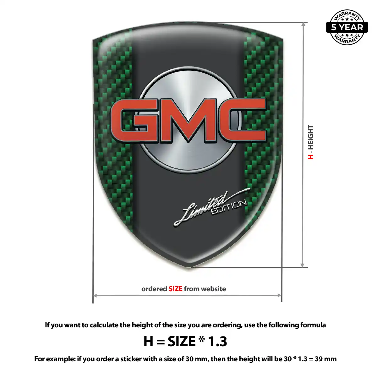 GMC Emblem Crest Prestige Line