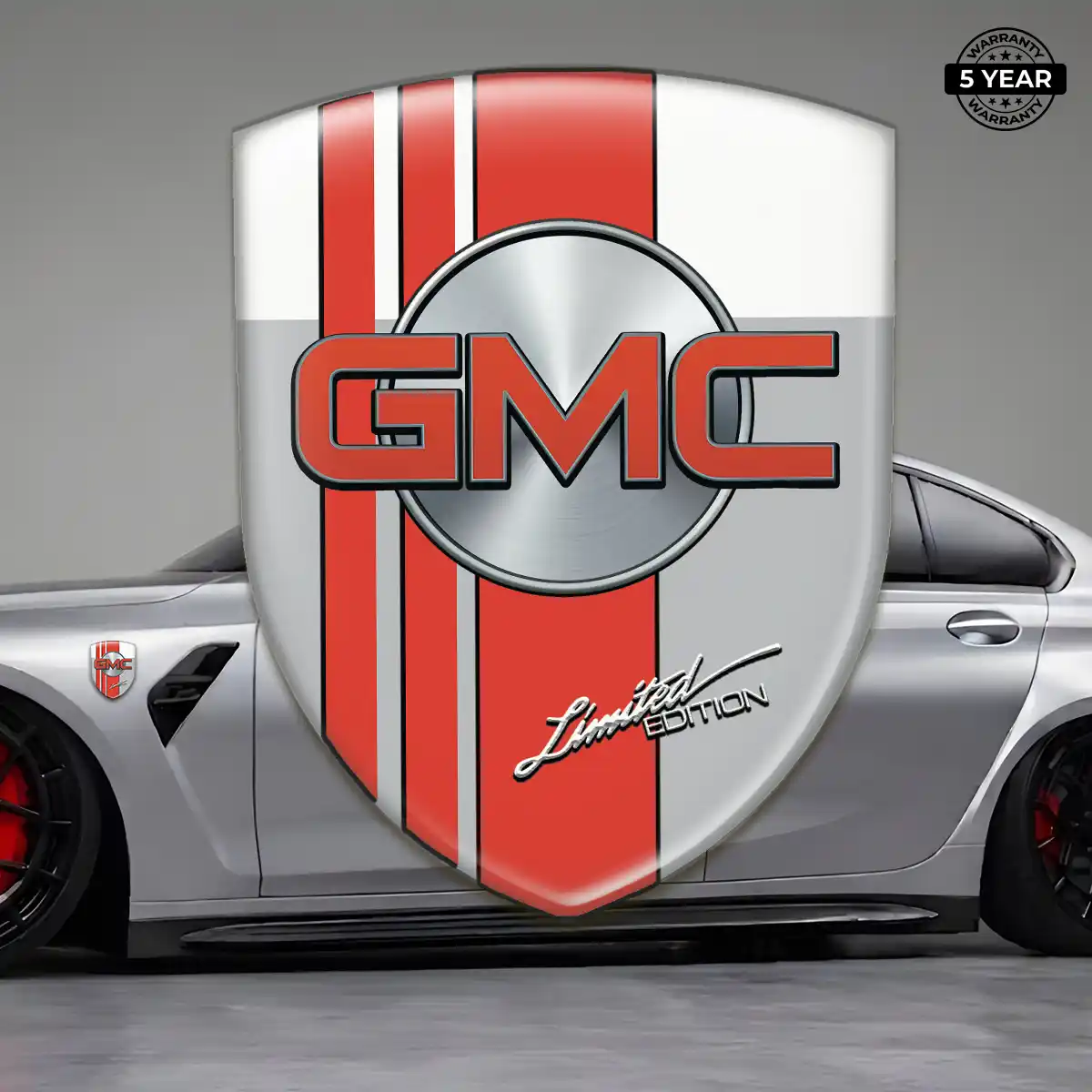 GMC Emblem Crest Sleek Style