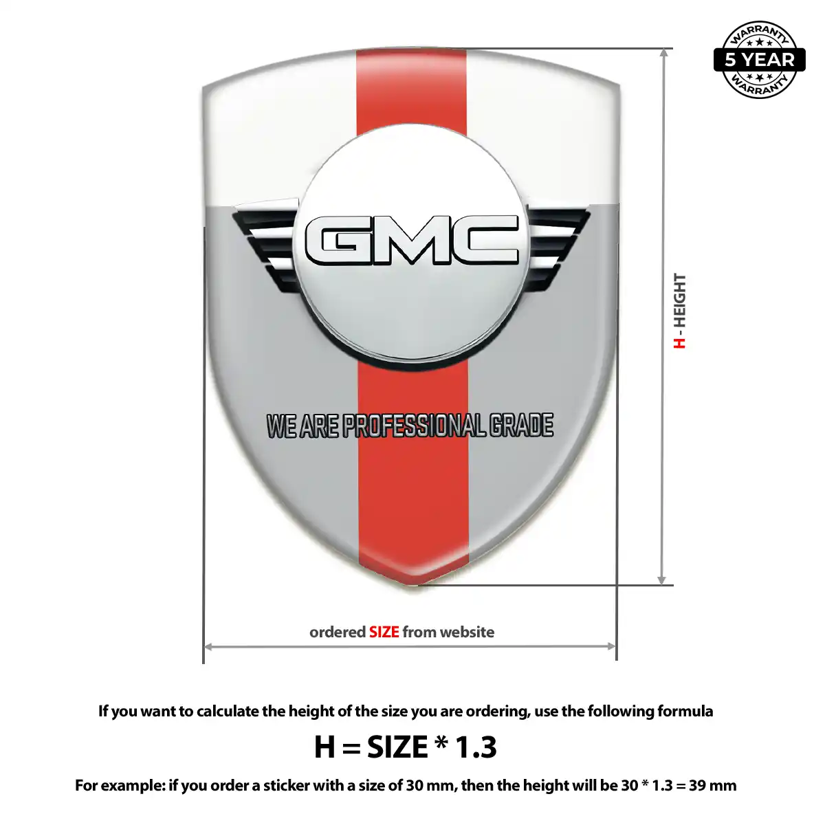 GMC Emblem Deluxe Edition