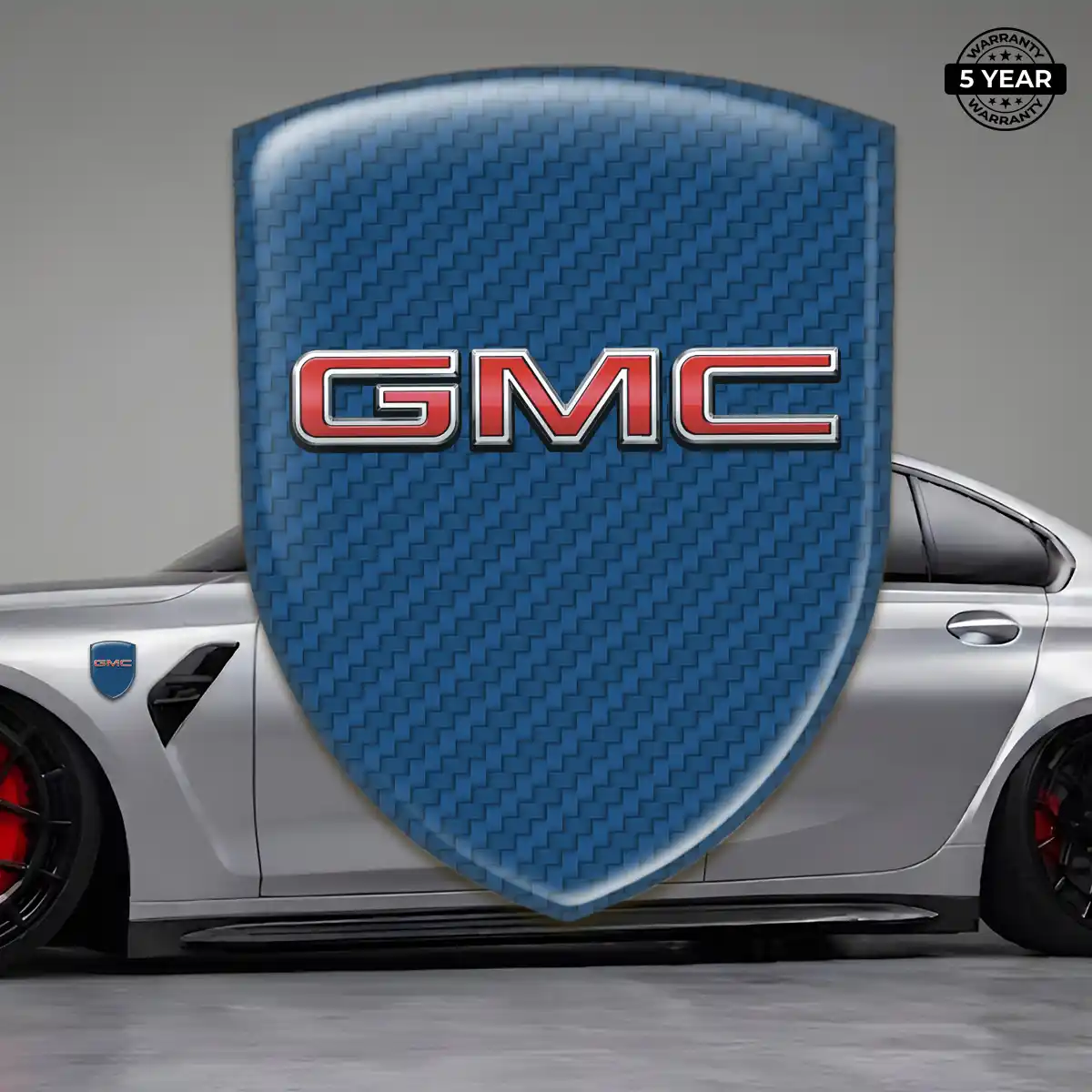 GMC Emblem Domed Badge Deluxe Edition