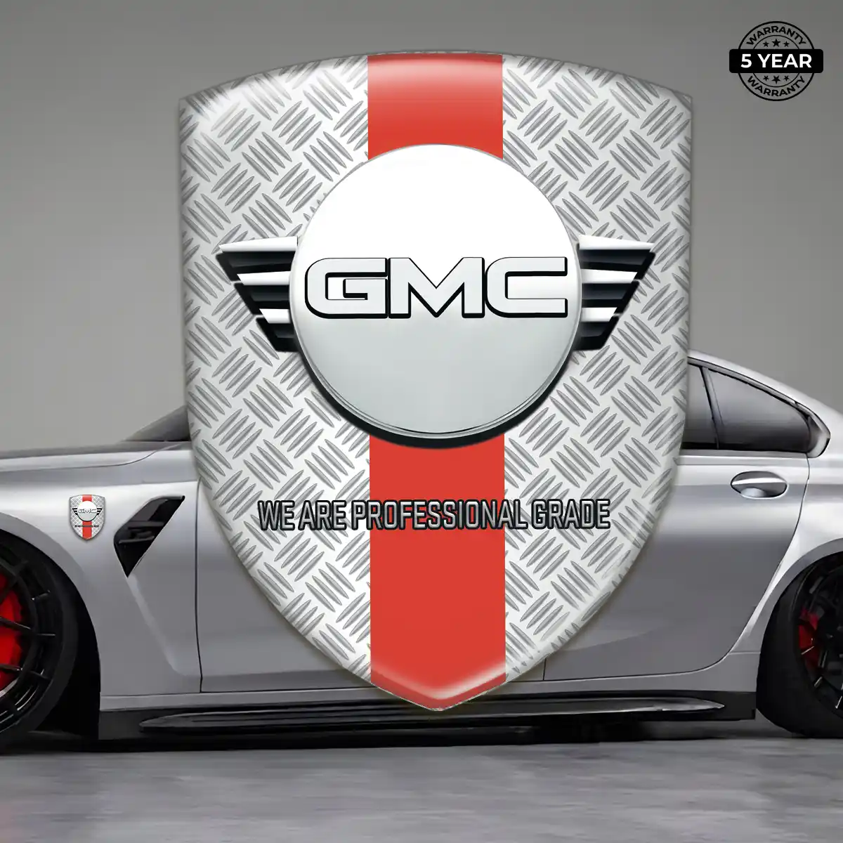 GMC Emblem Domed Badge Interior Luxe