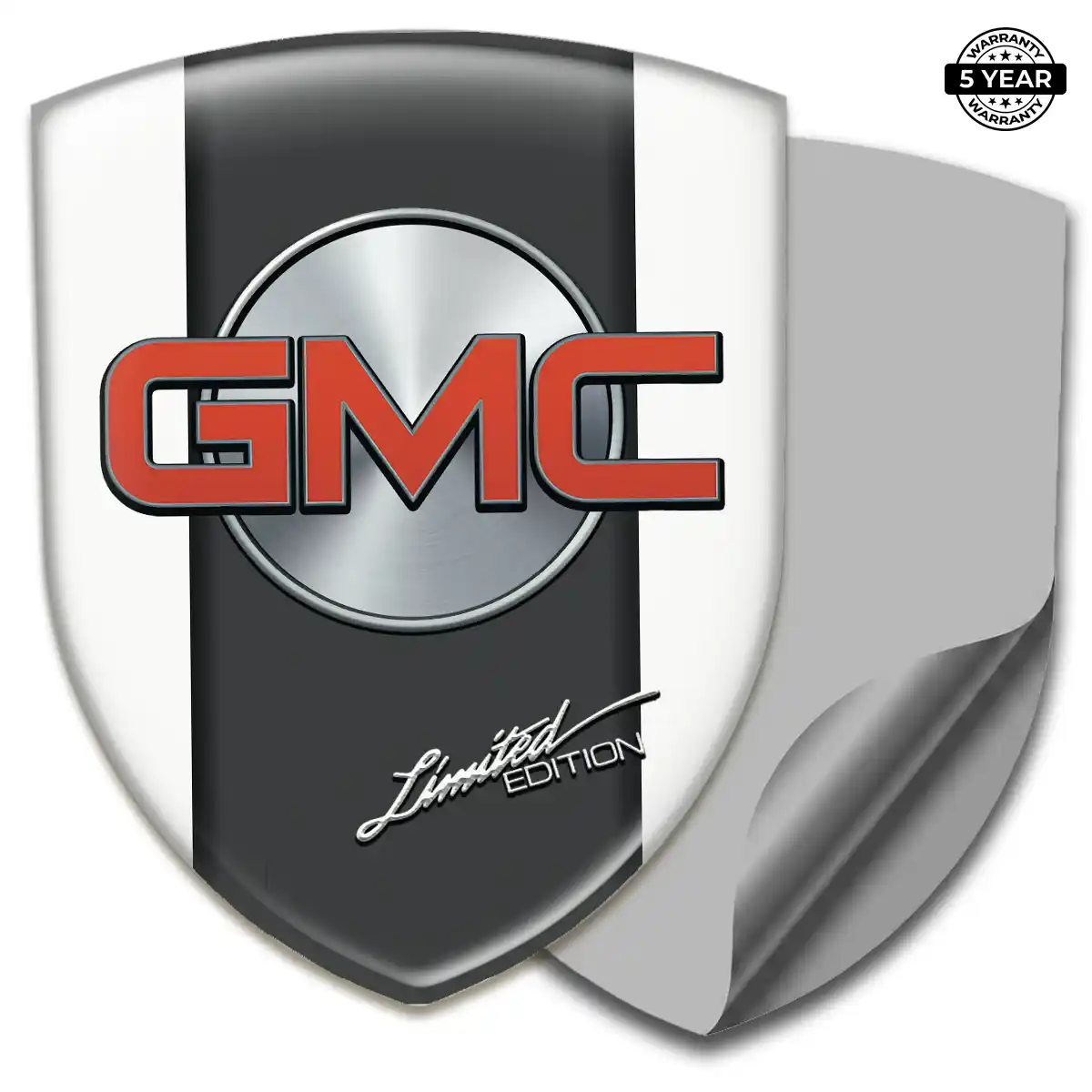GMC Emblem Domed Badge Prestige Line