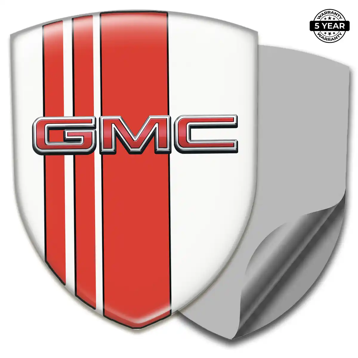 GMC Emblem Domed Badge Resin Luxe