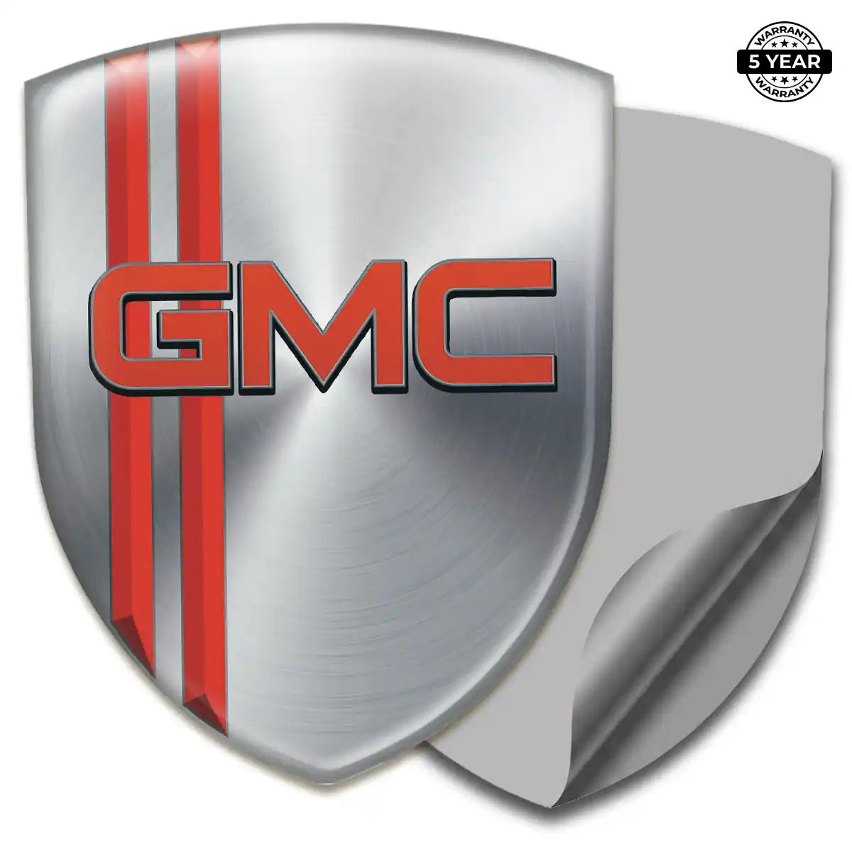 GMC Emblem Domed Badge Sleek Style