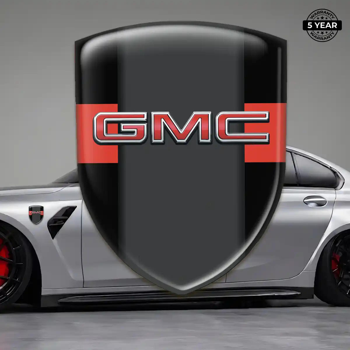 GMC Emblem Logo Badge Elite Finish
