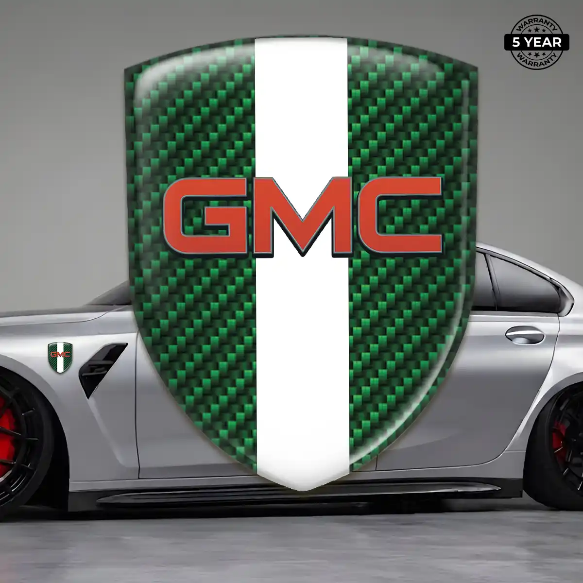 GMC Emblem Logo Badge Premium Dome