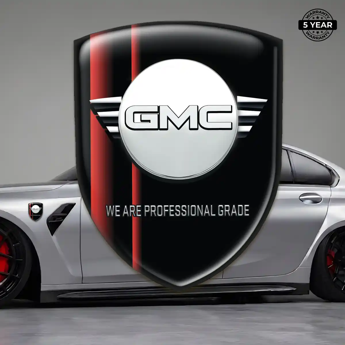 GMC Emblem Logo Badge Prestige Line