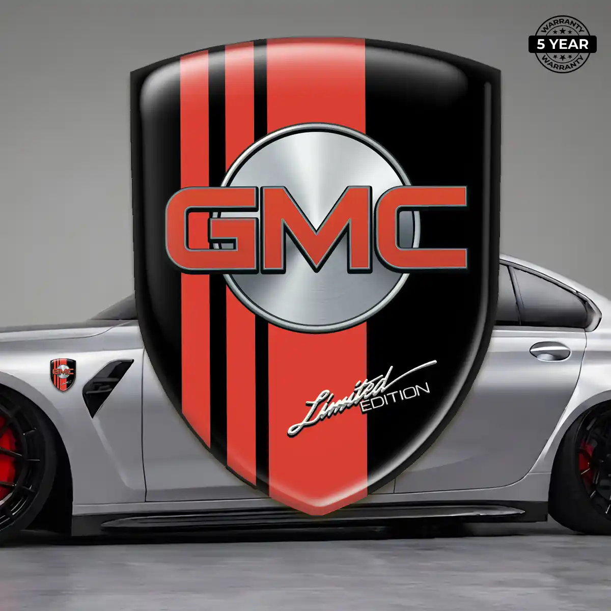 GMC Emblem Logo Badge Resin Luxe